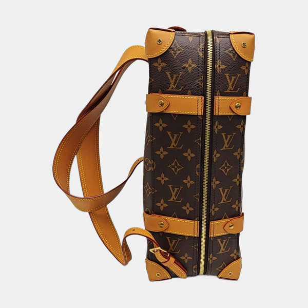 SOFT TRUNK PM Monogram Coated Canvas Brown