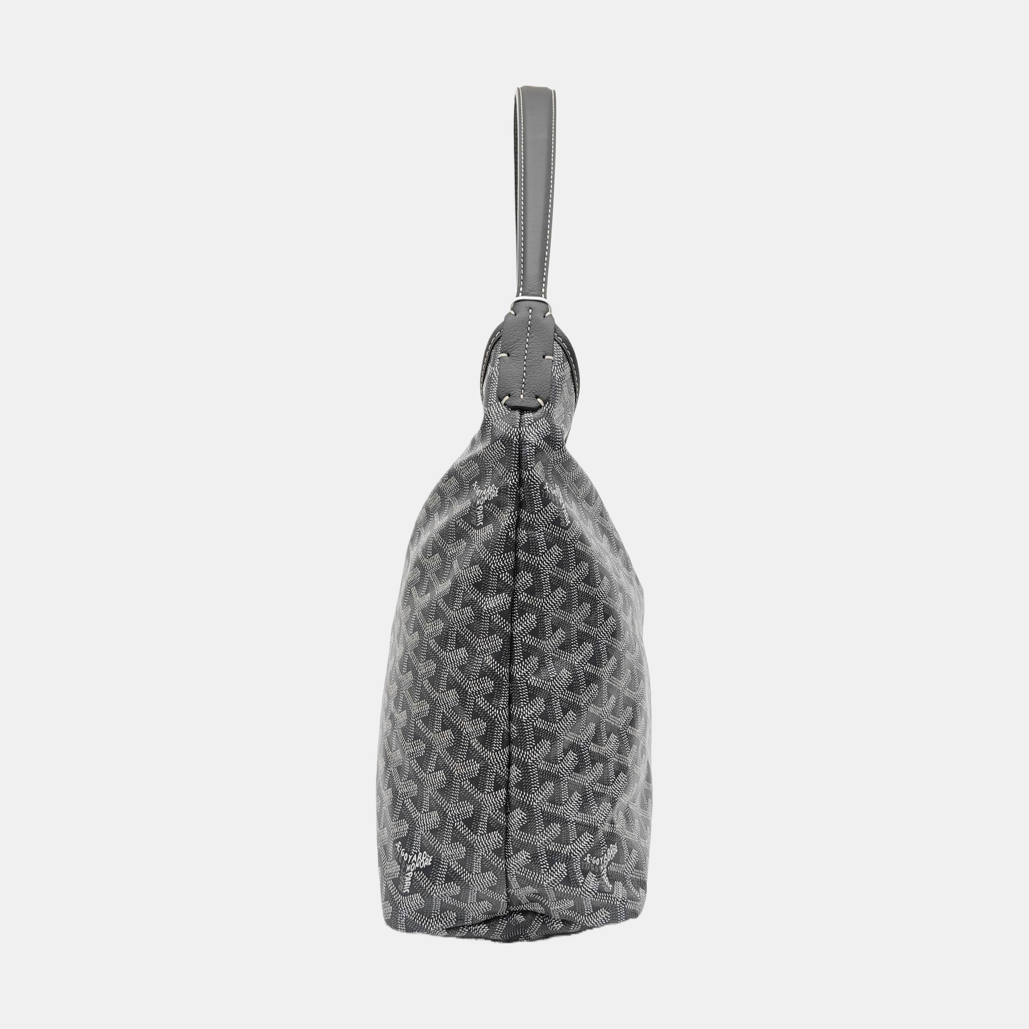Hobo Coated Canvas Gray