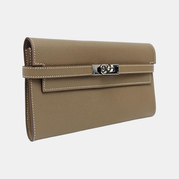 Kelly 20 Epsom Gray Wallet