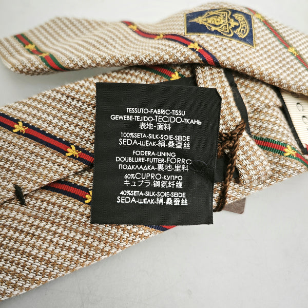 Mulberry Silk Tie Brown