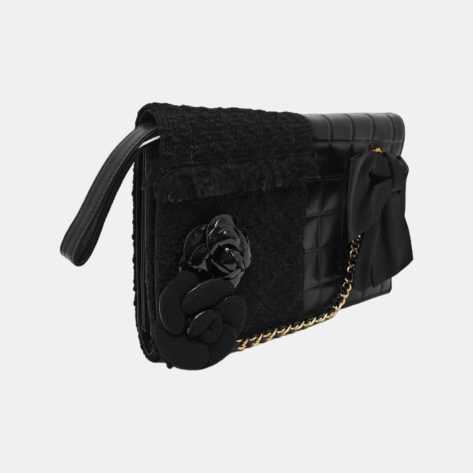 CLASSIC FLAP Small Quilted Calfskin Black