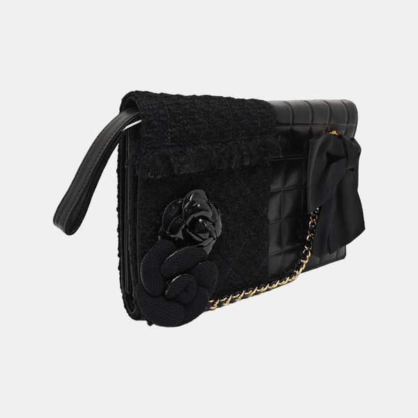 CLASSIC FLAP Small Quilted Calfskin Black