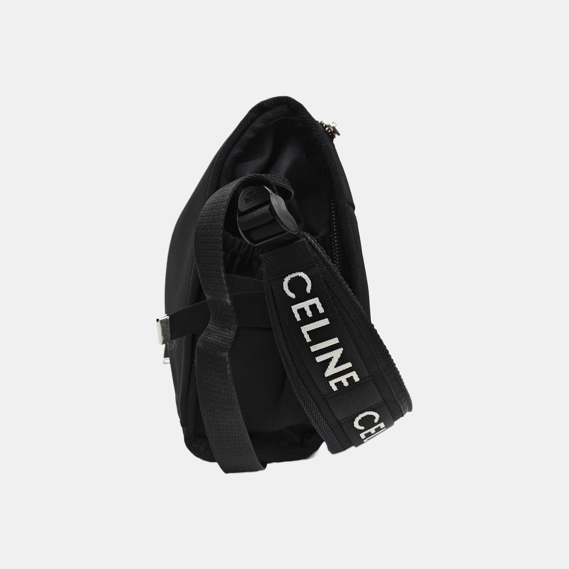 Canvas Shoulder Bag Black