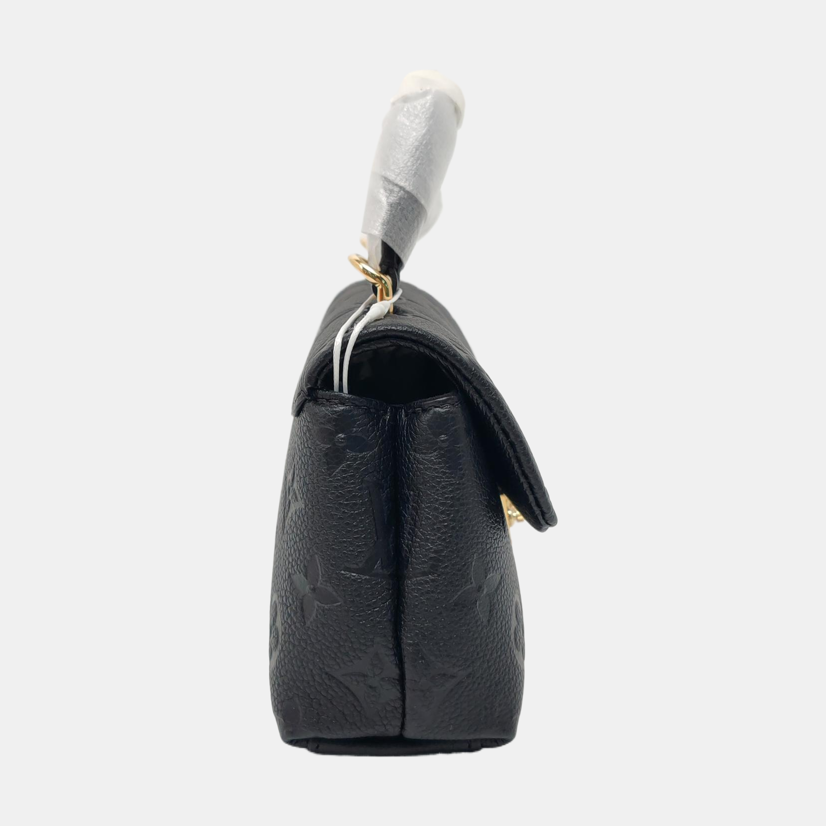 MADELEINE Nano Monogram Calfskin Black