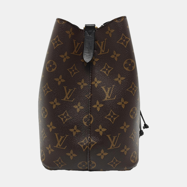 NÉONOÉ MM Monogram Coated Canvas Brown