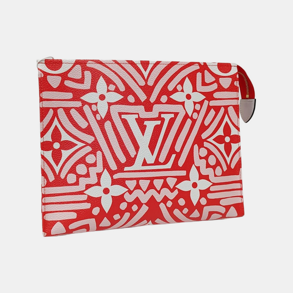 TOILET POCKET 26 Coated Canvas Red