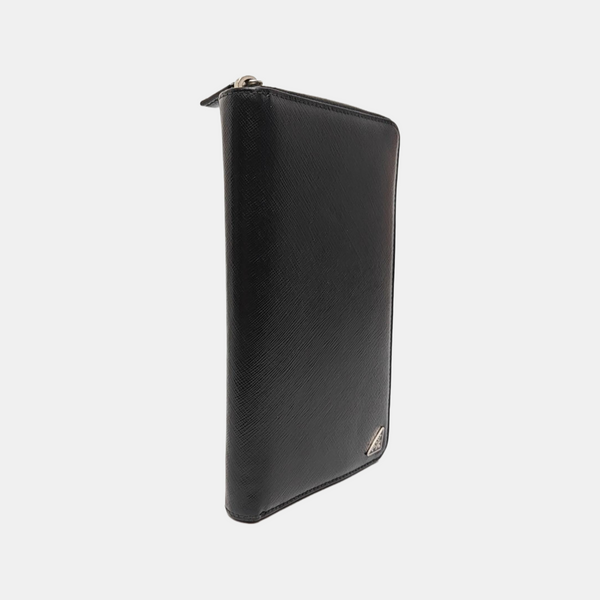 Saffiano Calfskin Wallet Black