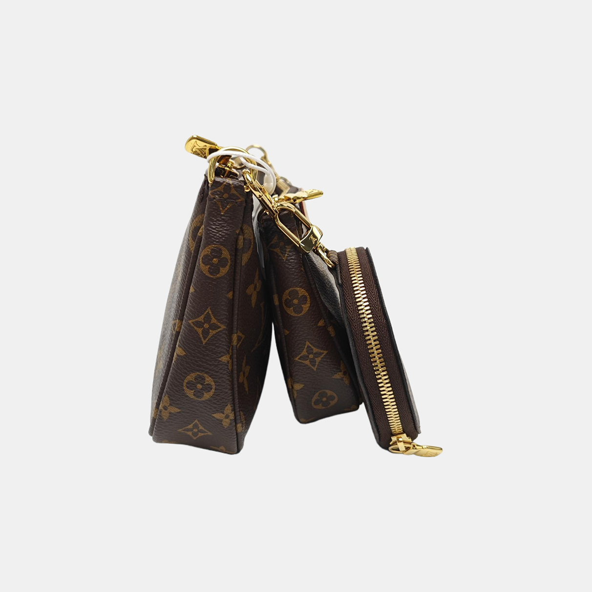 MULTI Monogram Coated Canvas Brown