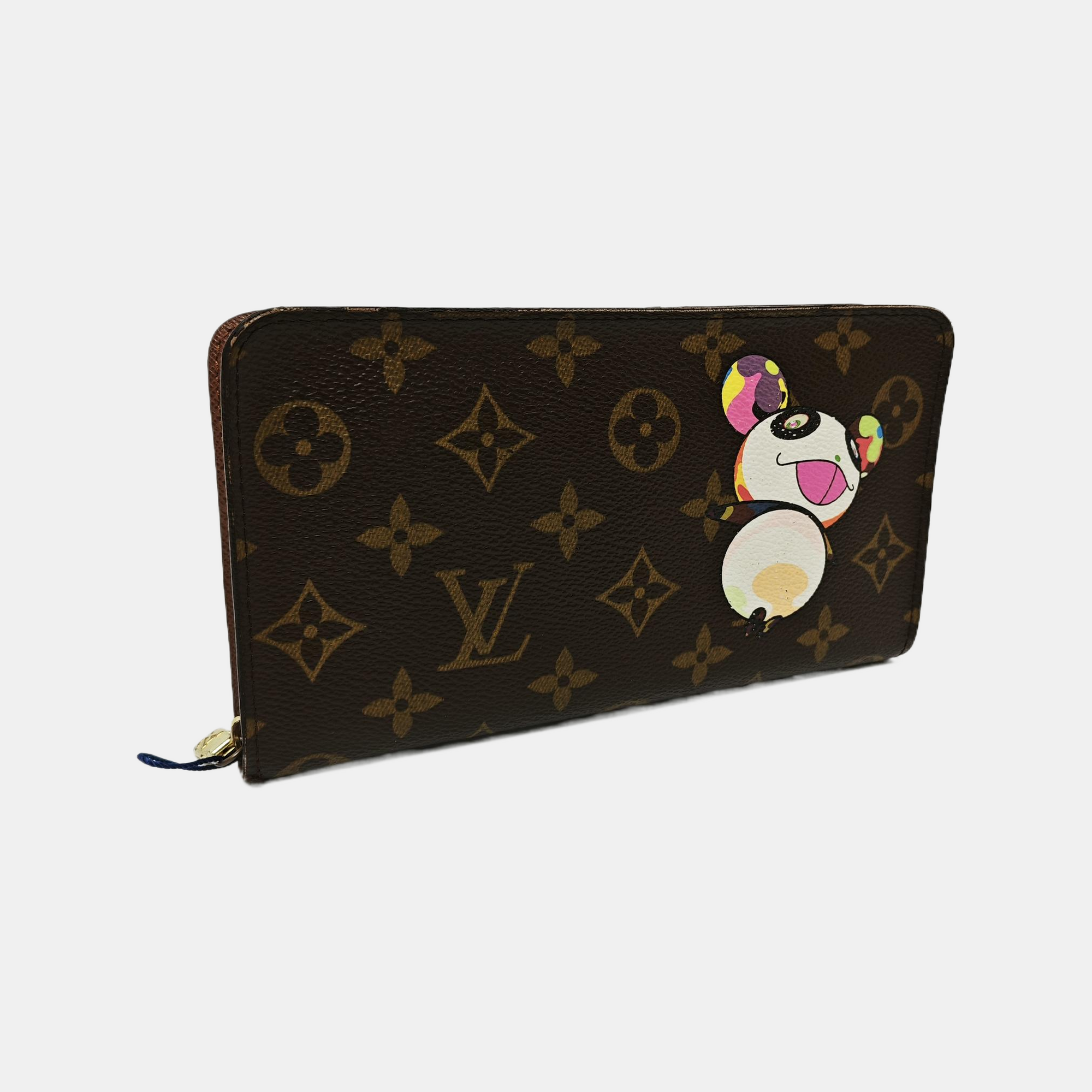 ZIPPY Monogram Coated Canvas Brown Wallet