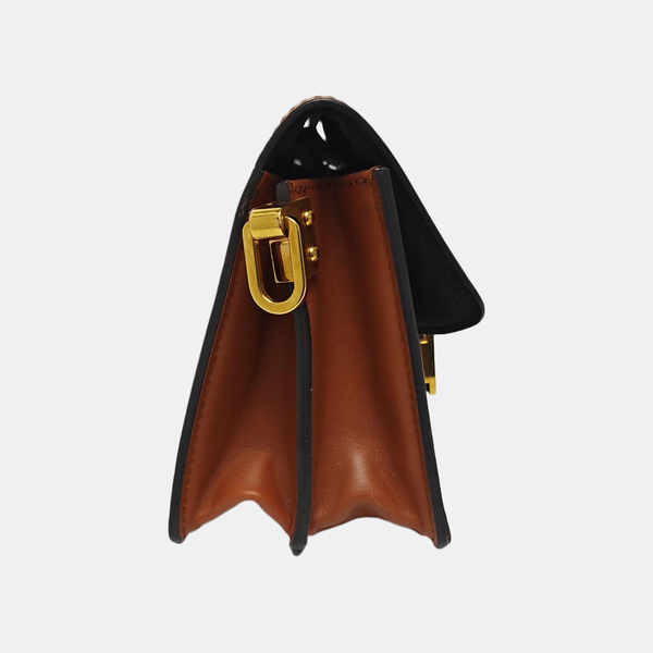 DAUPHINE Mini Coated Canvas Brown