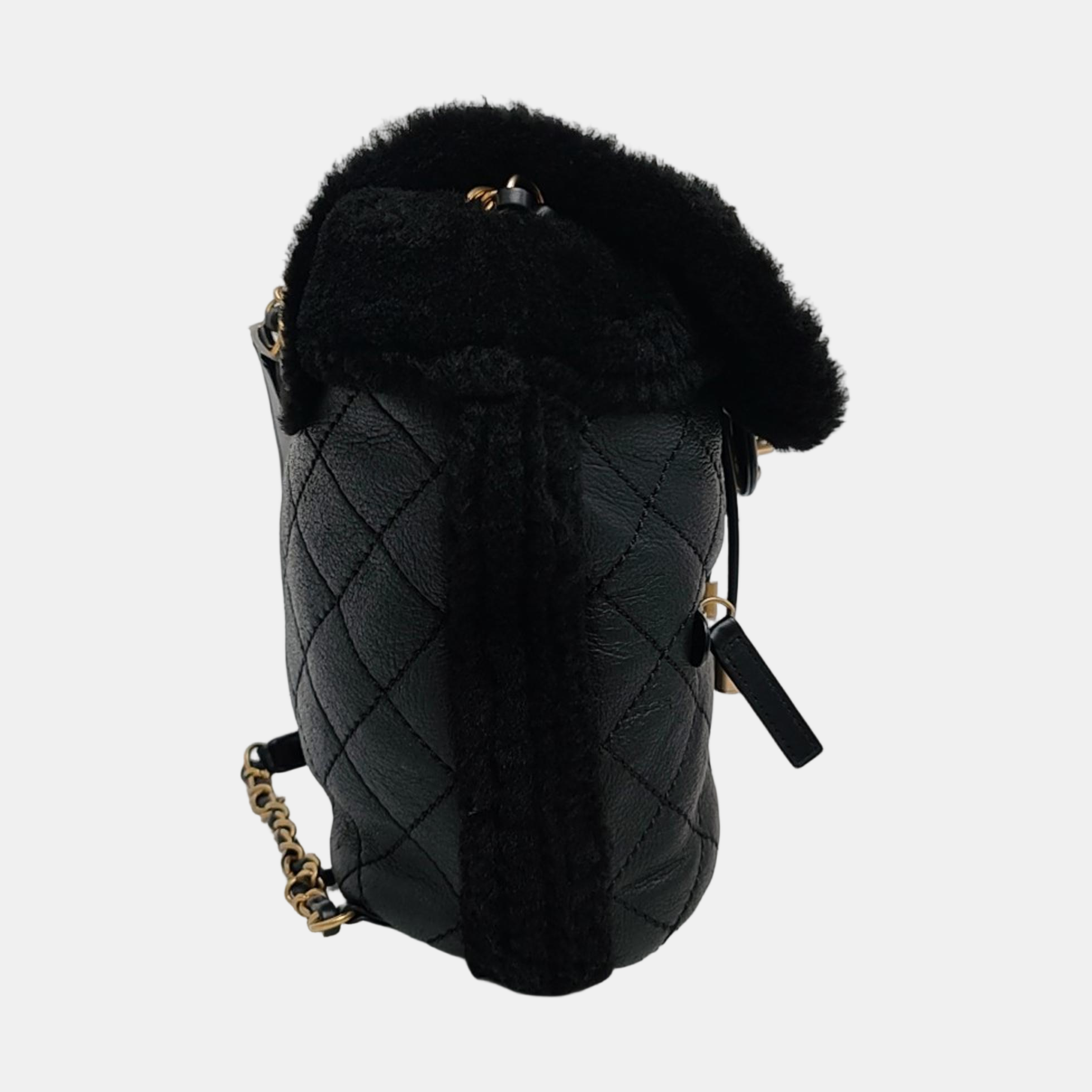 Quilted Lambskin Black