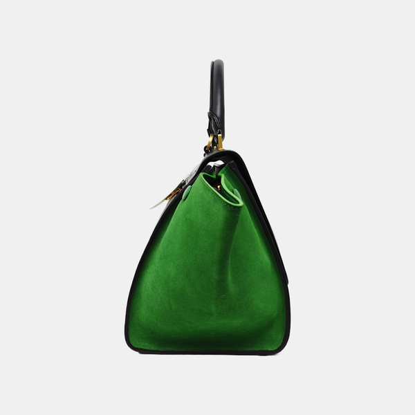 TRAPEZE Small Calfskin Black