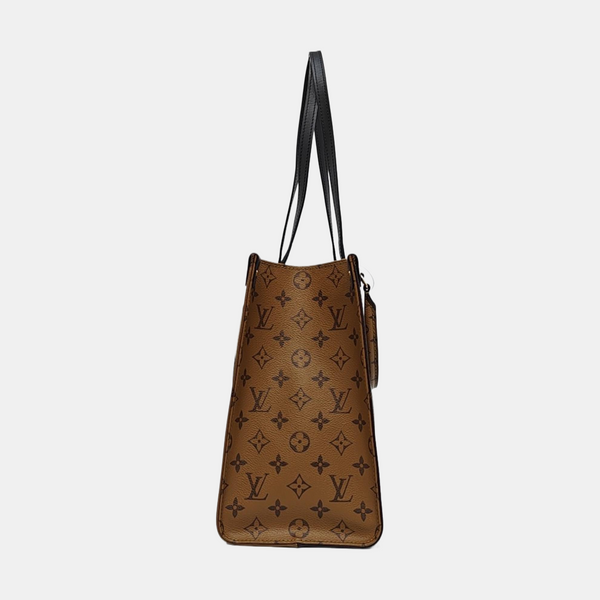 ONTHEGO MM Lona Monogram Revestida Marrón