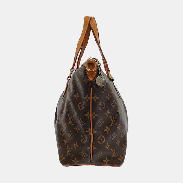 PALERMO PM Monogram Coated Canvas Brown