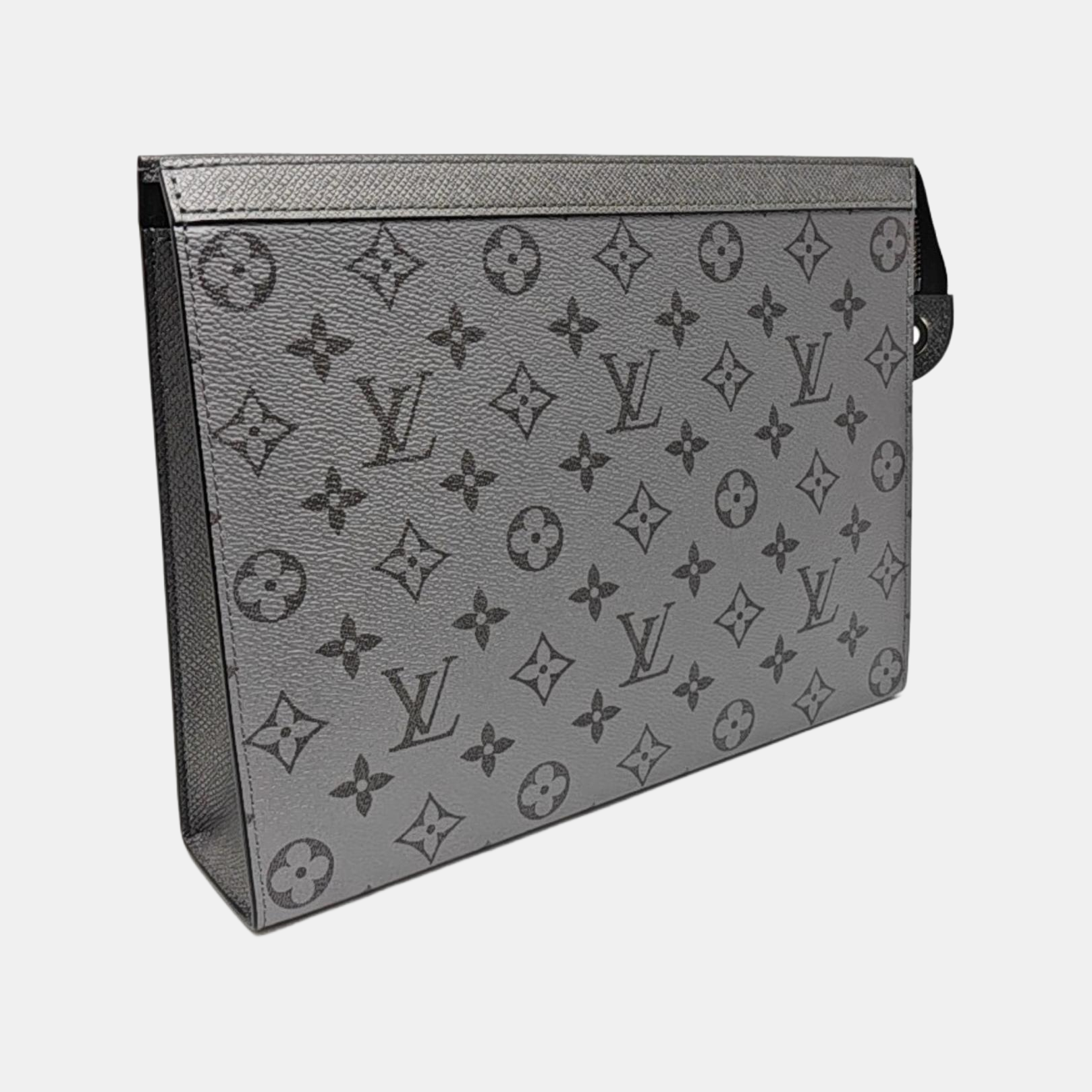 Pochette Voyag MM Monogram Coated Canvas Gray