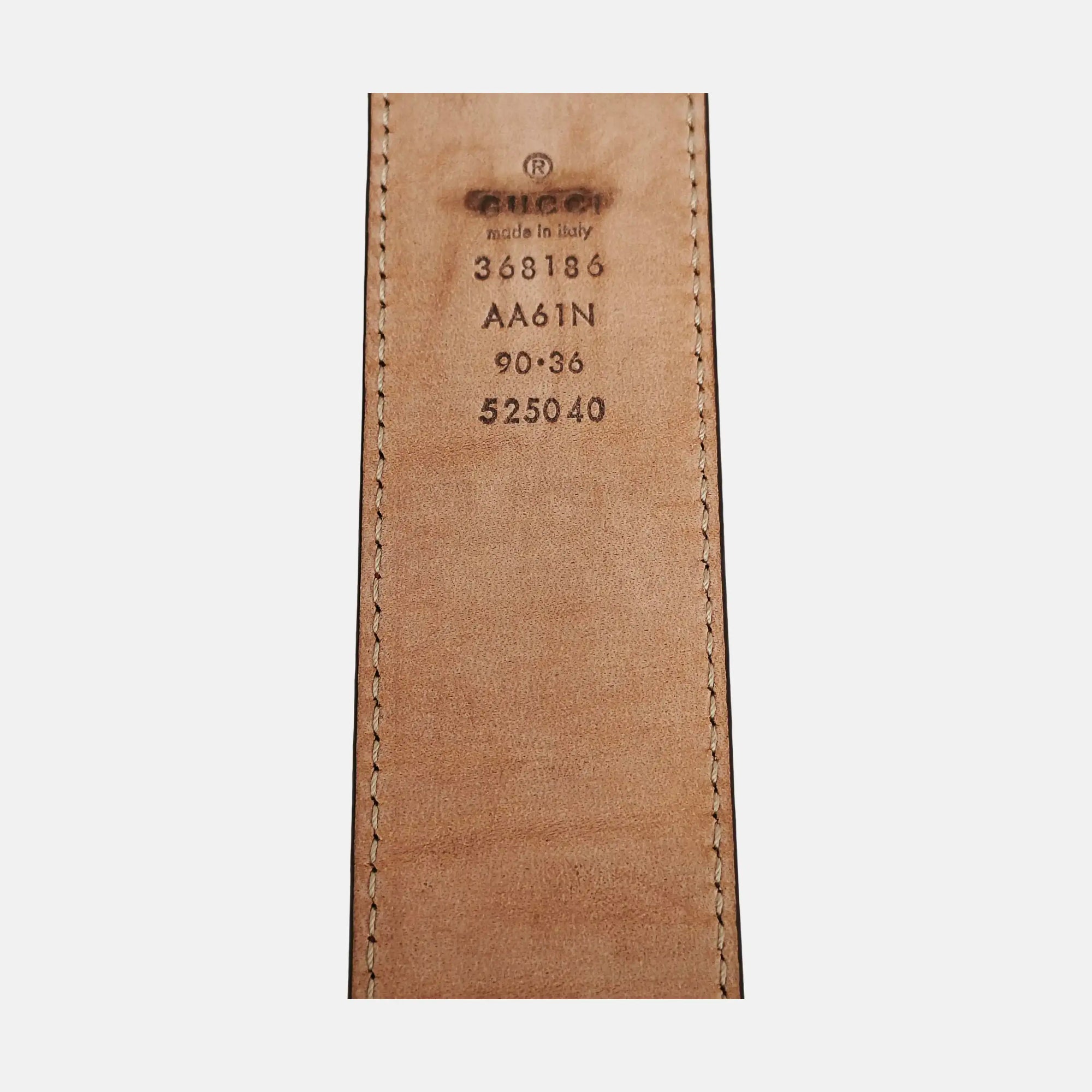 Leather Belt Red