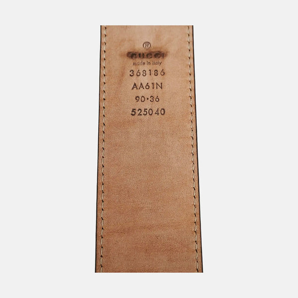 Leather Belt Red