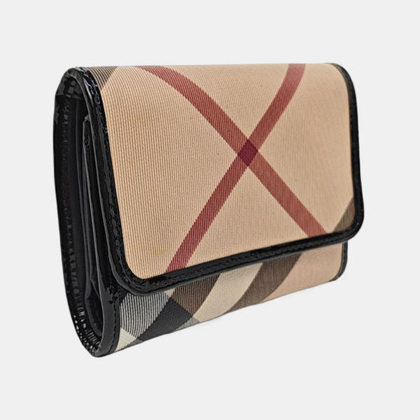 Coated Canvas Wallet Multicolor