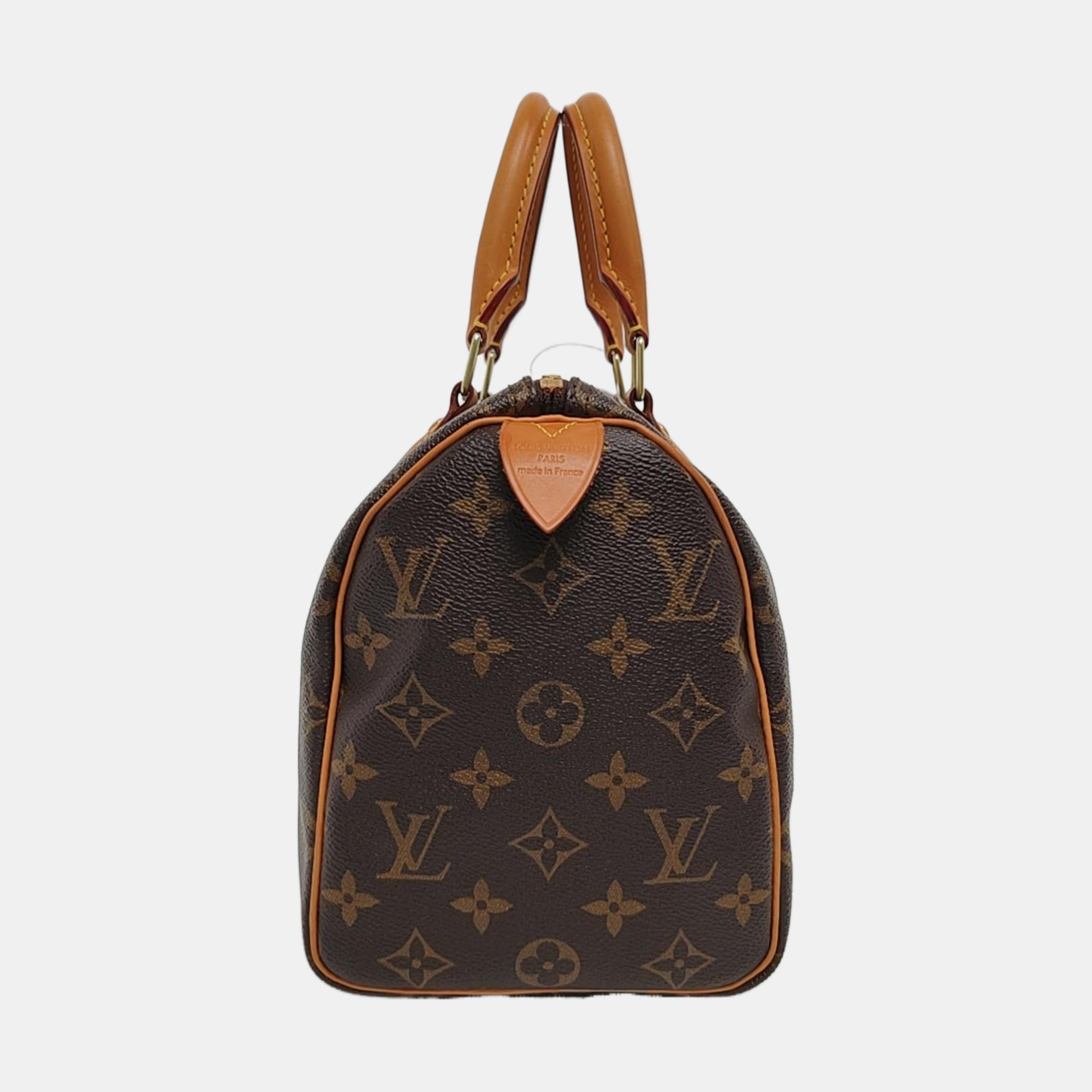 SPEEDY 25 Lona Monogram Revestida Marrón