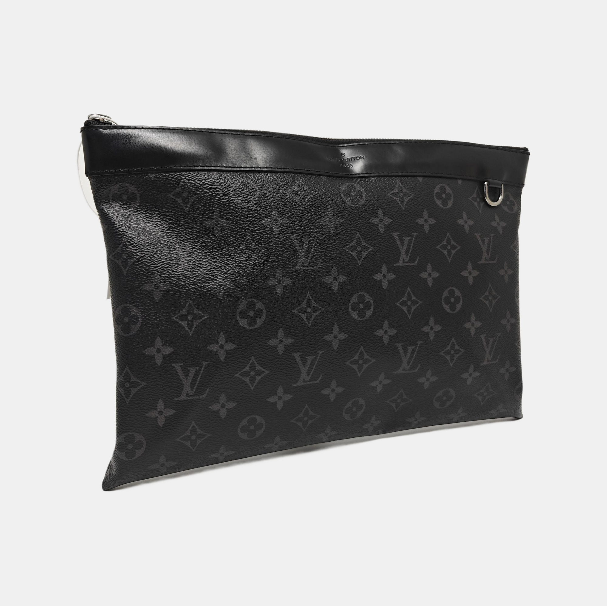DISCOVERY Monogram Coated Canvas Gray