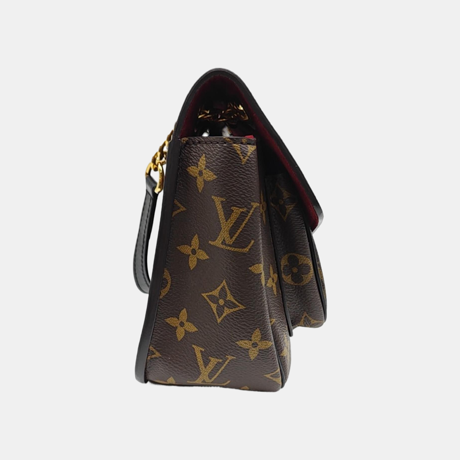 PASSY Monogram Coated Canvas Brown