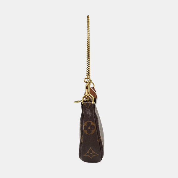 ACCESSOIRES Mini Monogram Coated Canvas Brown