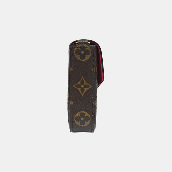 FÉLICIE Monogram Coated Canvas Brown