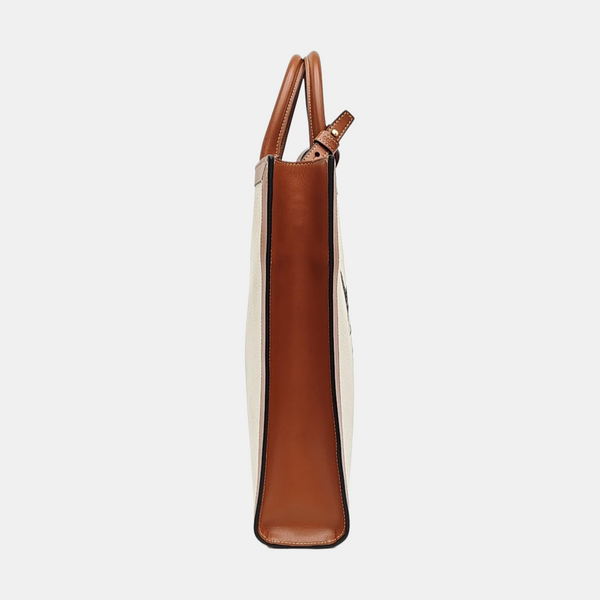 CABAS CELINE Small Canvas Beige