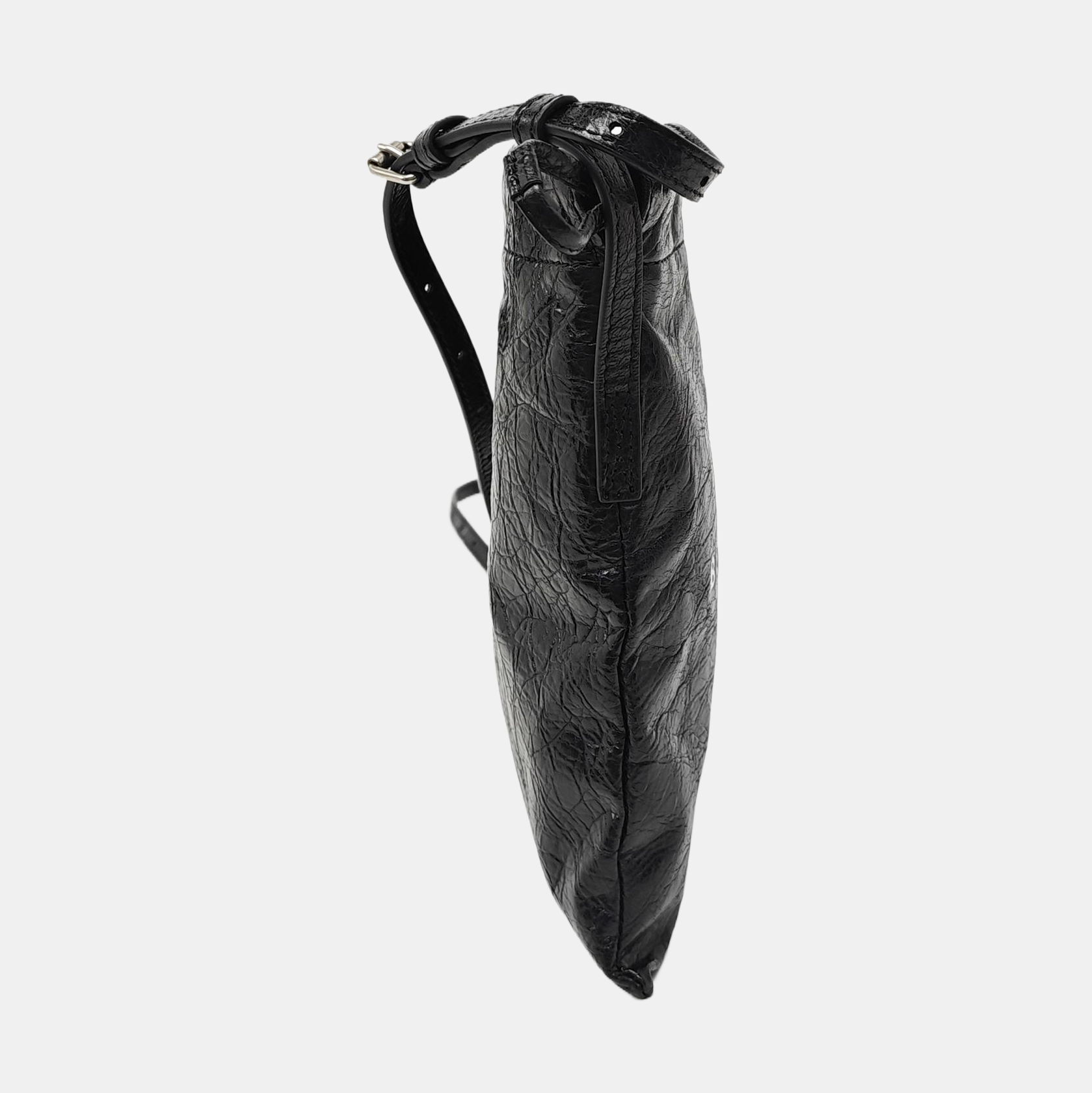 Calfskin Shoulder Bag Black