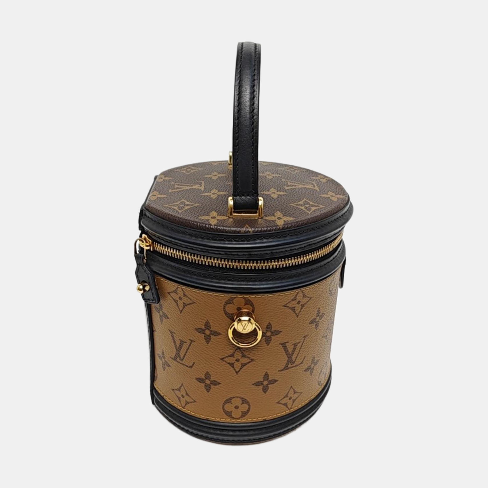 CANNES PM Monogram Coated Canvas Brown