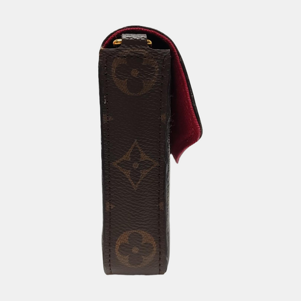 Authenticated pre-owned  FÉLICIE Monogram Coated Canvas Brown - Shoulder Bag at Looply