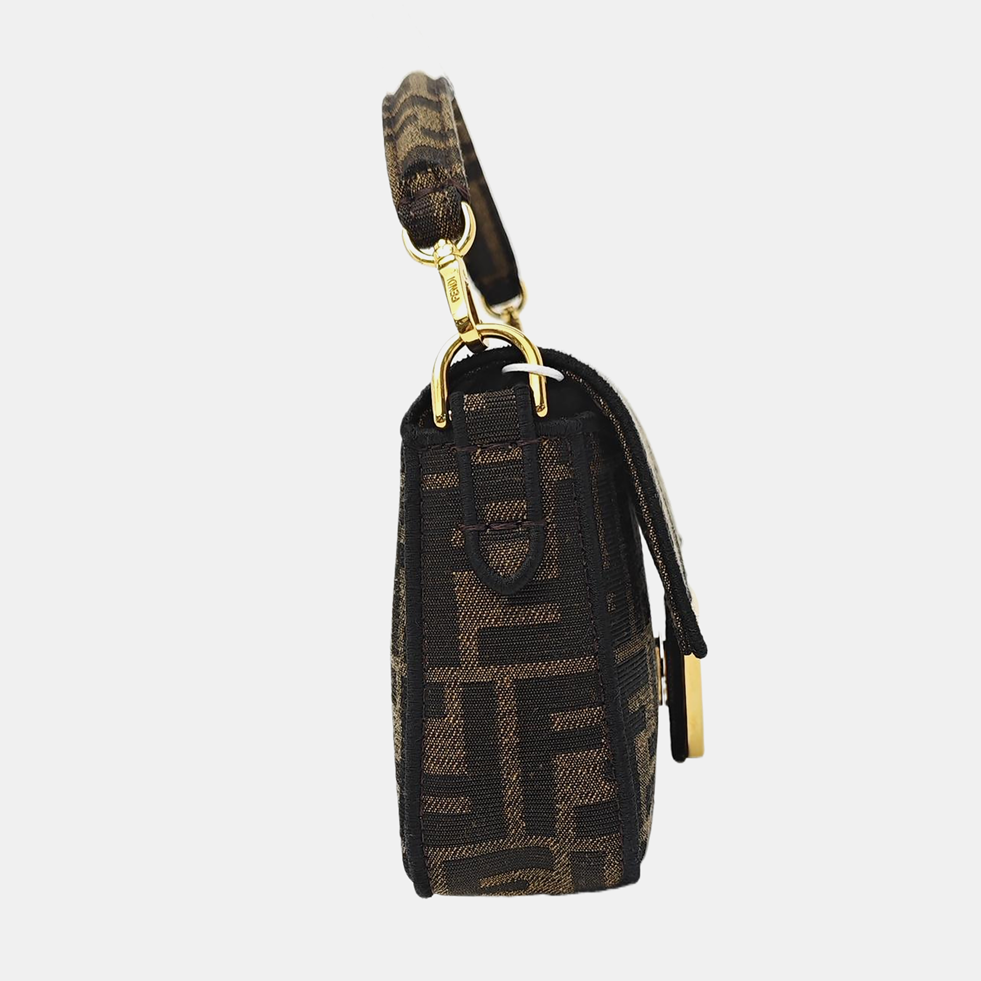 Baguette Mini Fabric Brown