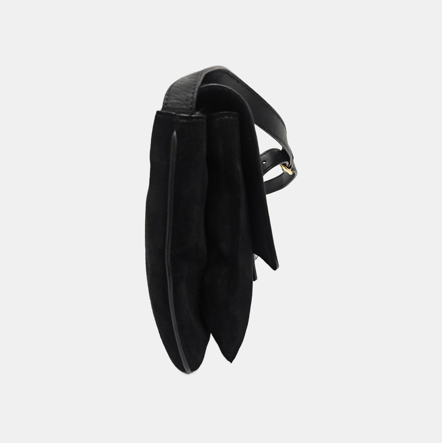 Arli Medium Suede Black