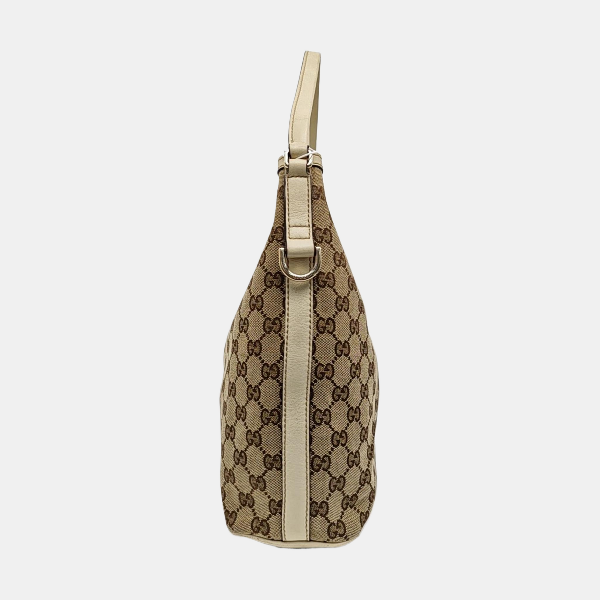 Monogram Canvas Top Handle Bag Brown