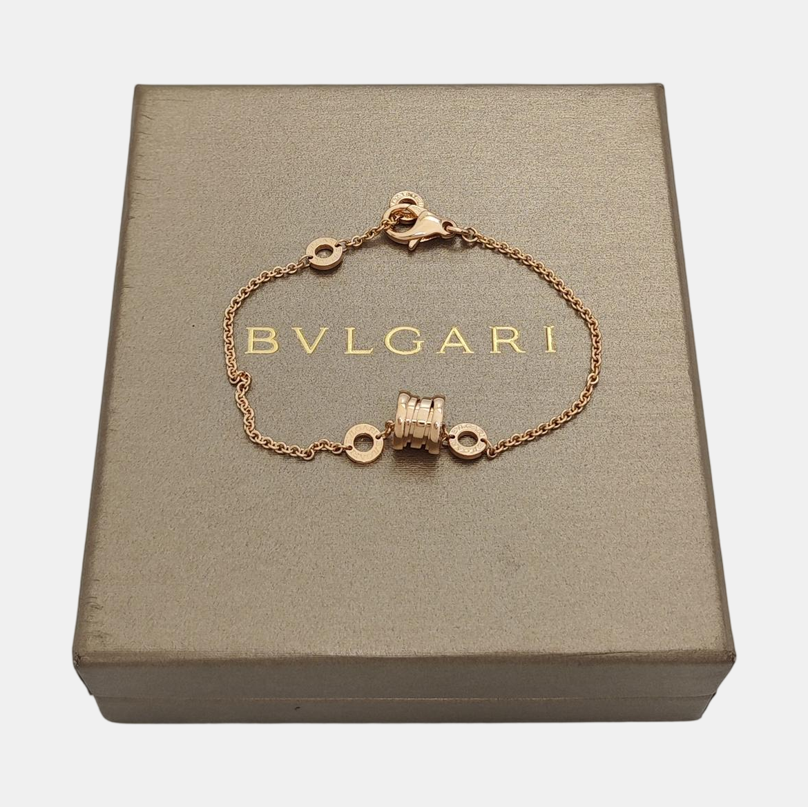 B.ZERO1 18k Rose Gold Bracelet