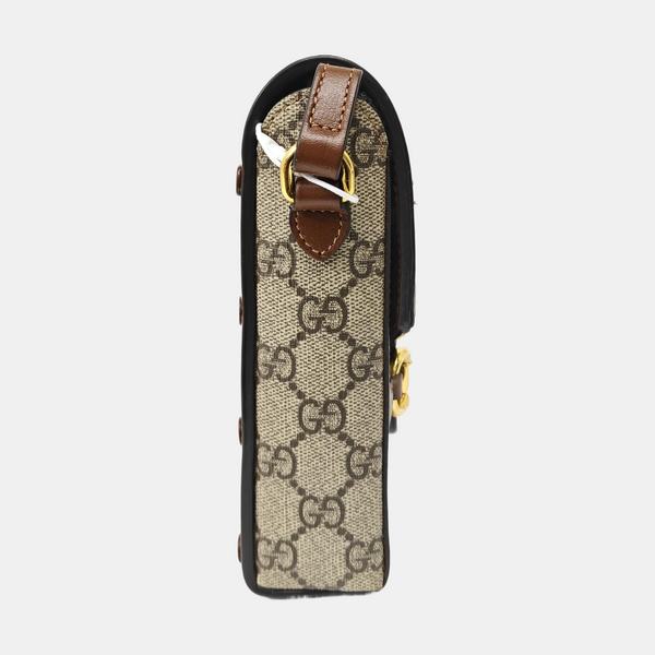 Horsebit 1955 Mini Coated Canvas Beige