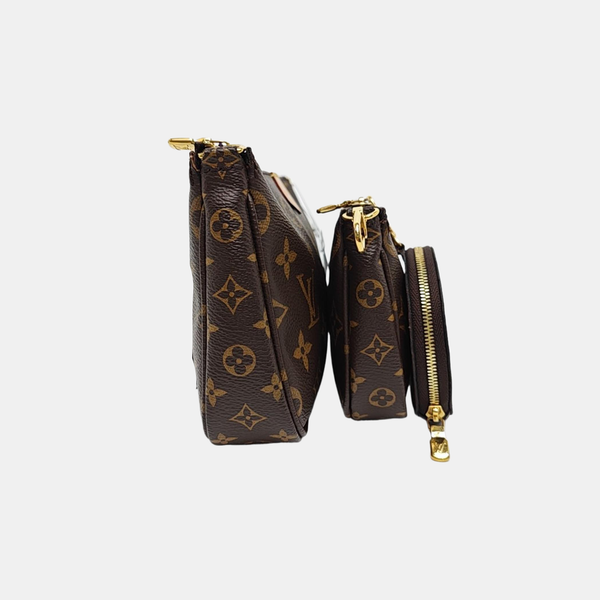 MULTI Monogram Coated Canvas Brown