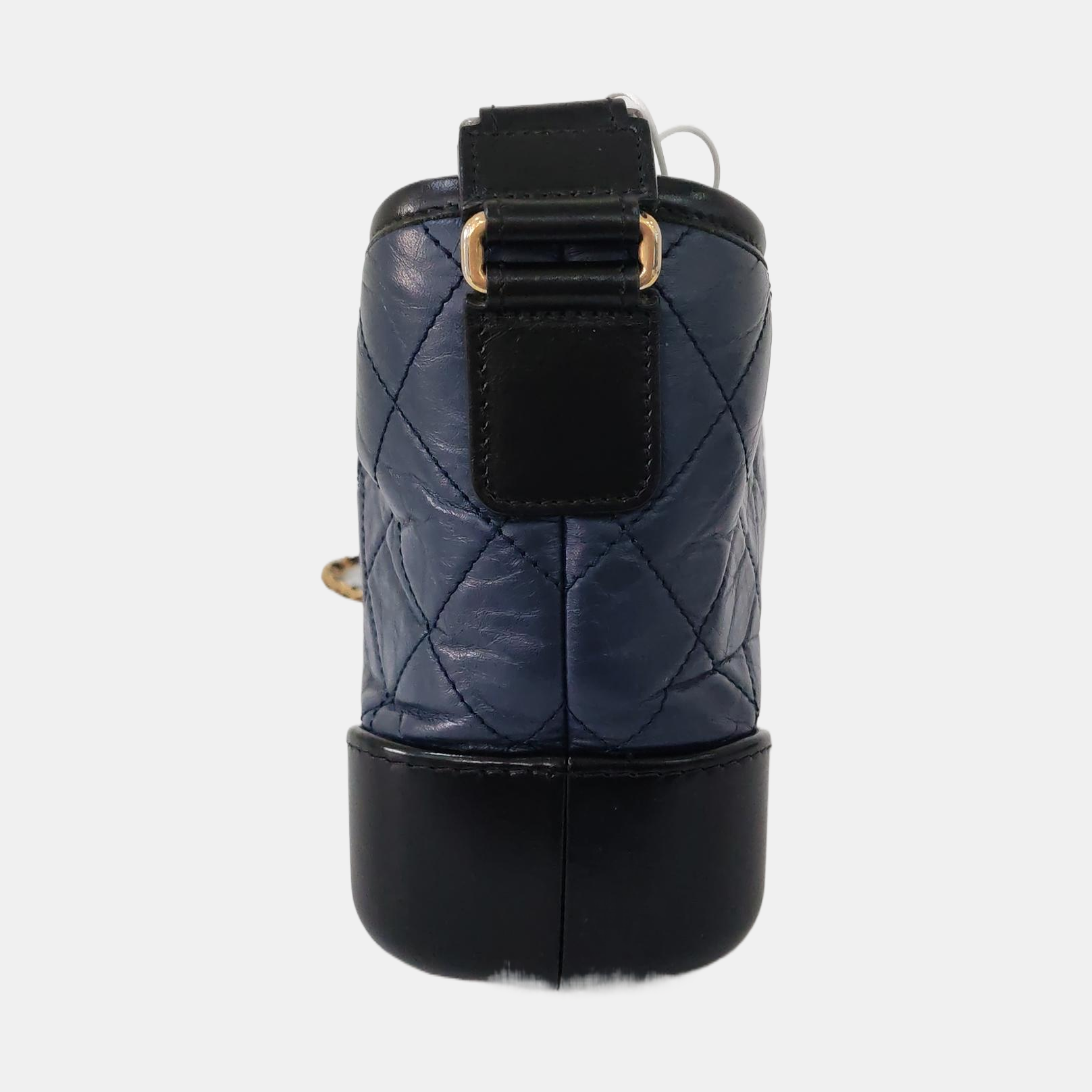 Authenticated pre-owned  GABRIELLE Small Quilted Calfskin Blue - Shoulder Bag at Looply
