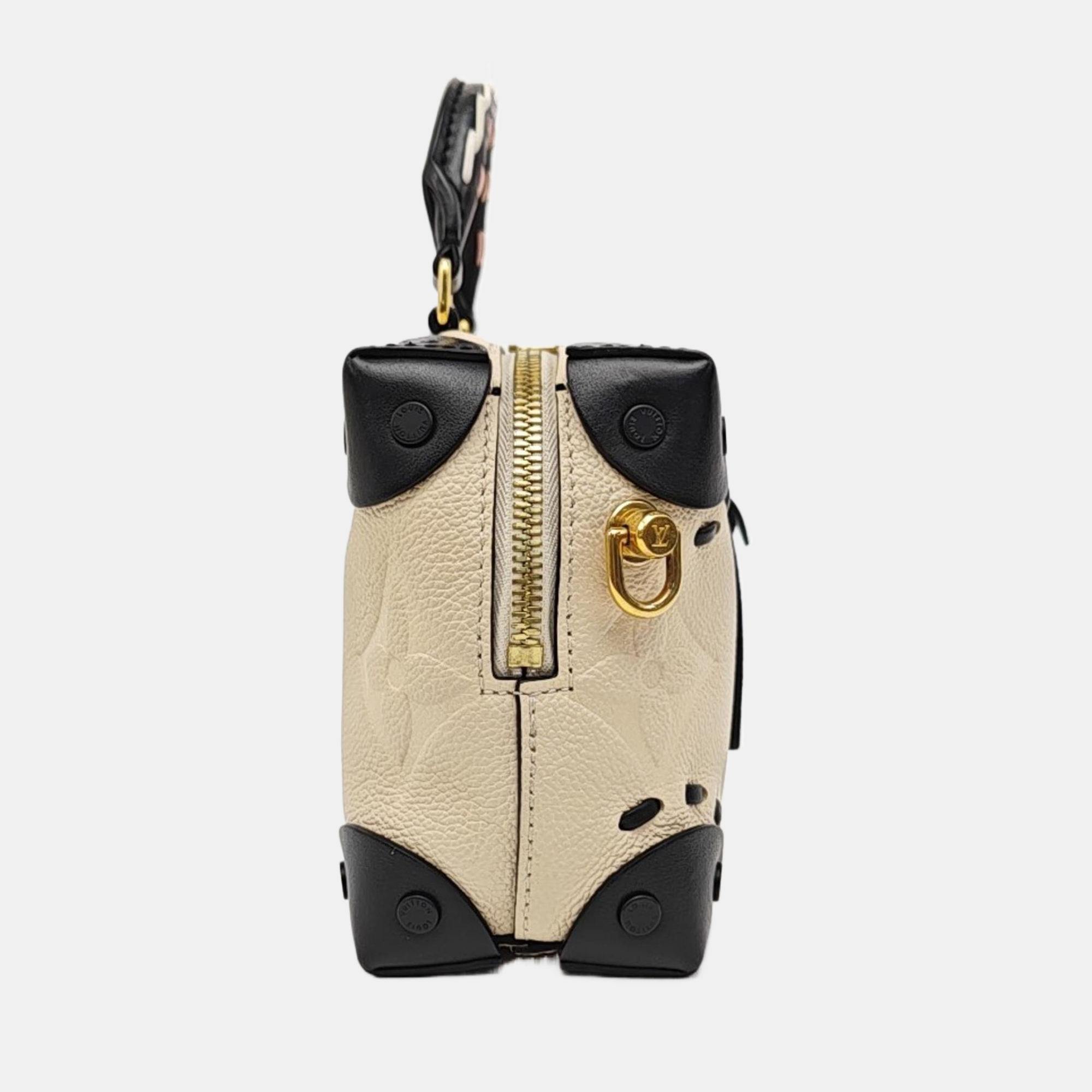 PETITE MALLE Calfskin White
