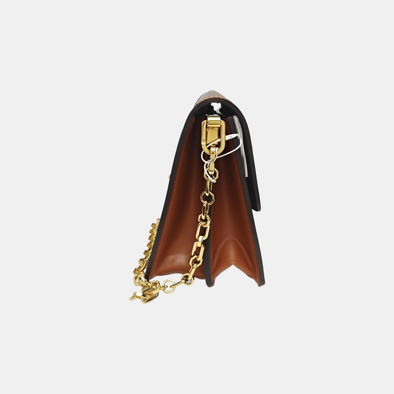 DAUPHINE MM Monogram Coated Canvas Brown
