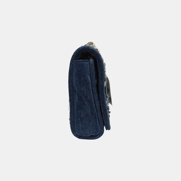 Denim Shoulder Bag Blue