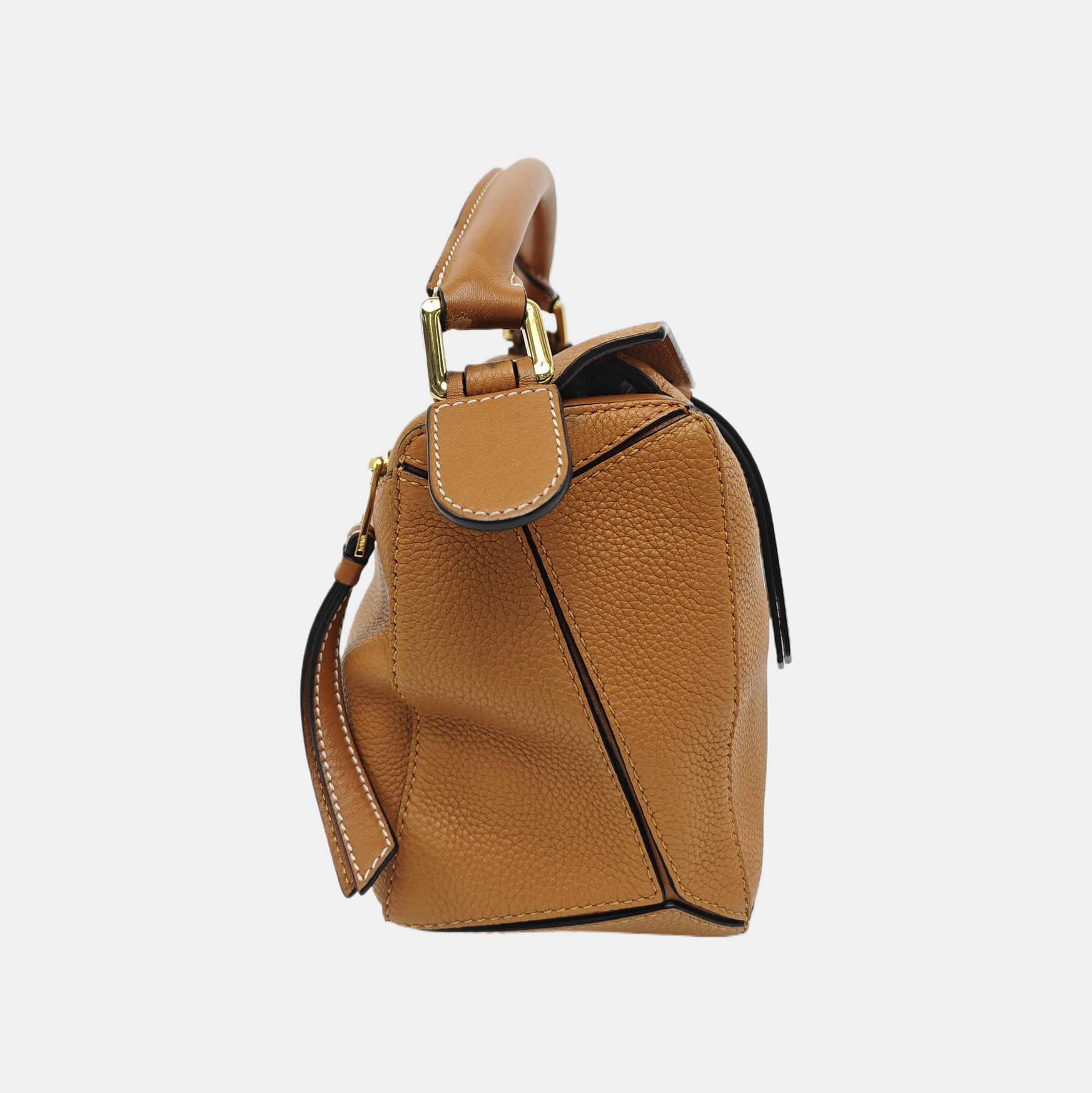 Puzzle Small Calfskin Brown