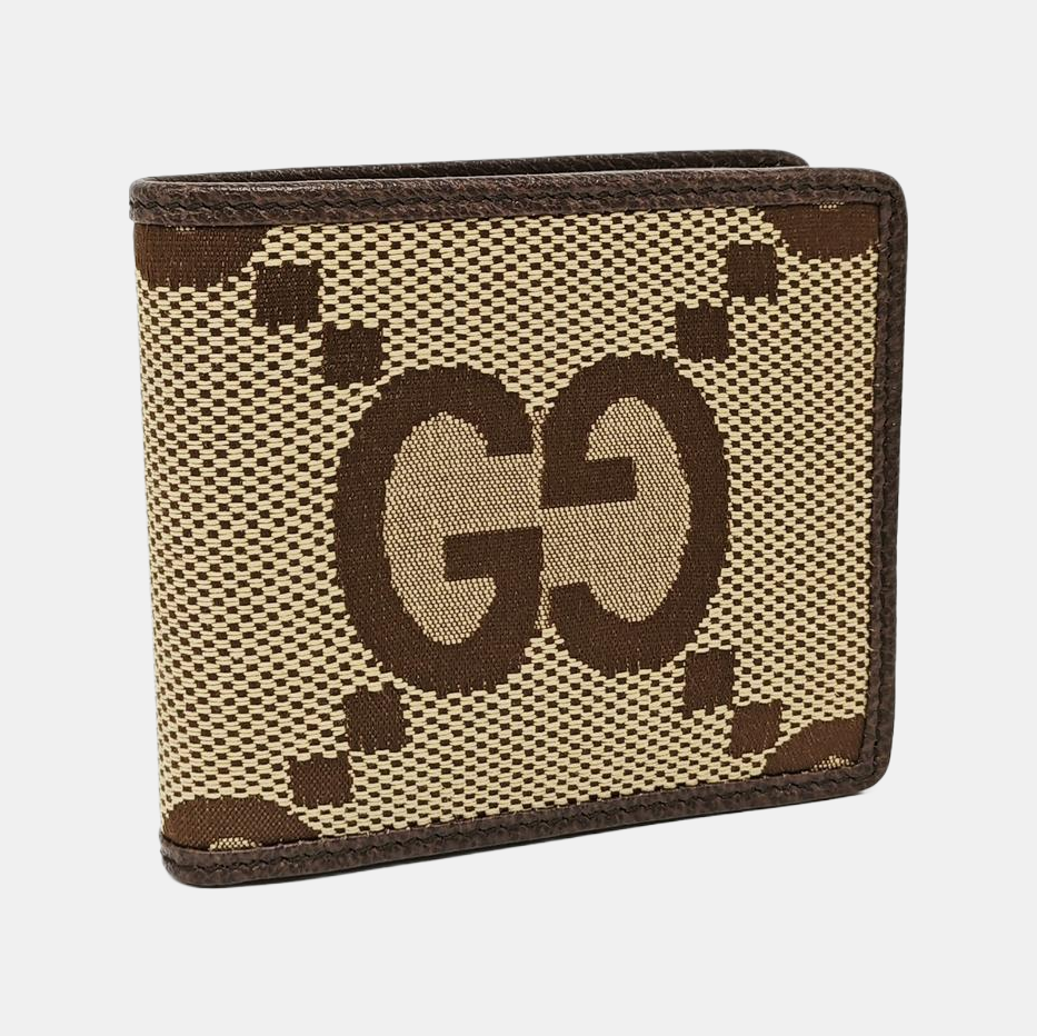 GG Messenger Monogram Canvas Brown Wallet