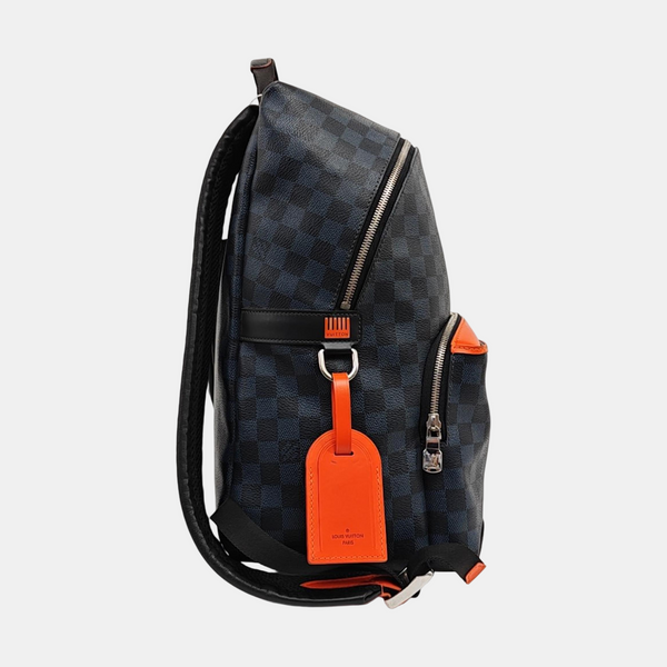 DISCOVERY Damier Coated Canvas Blue