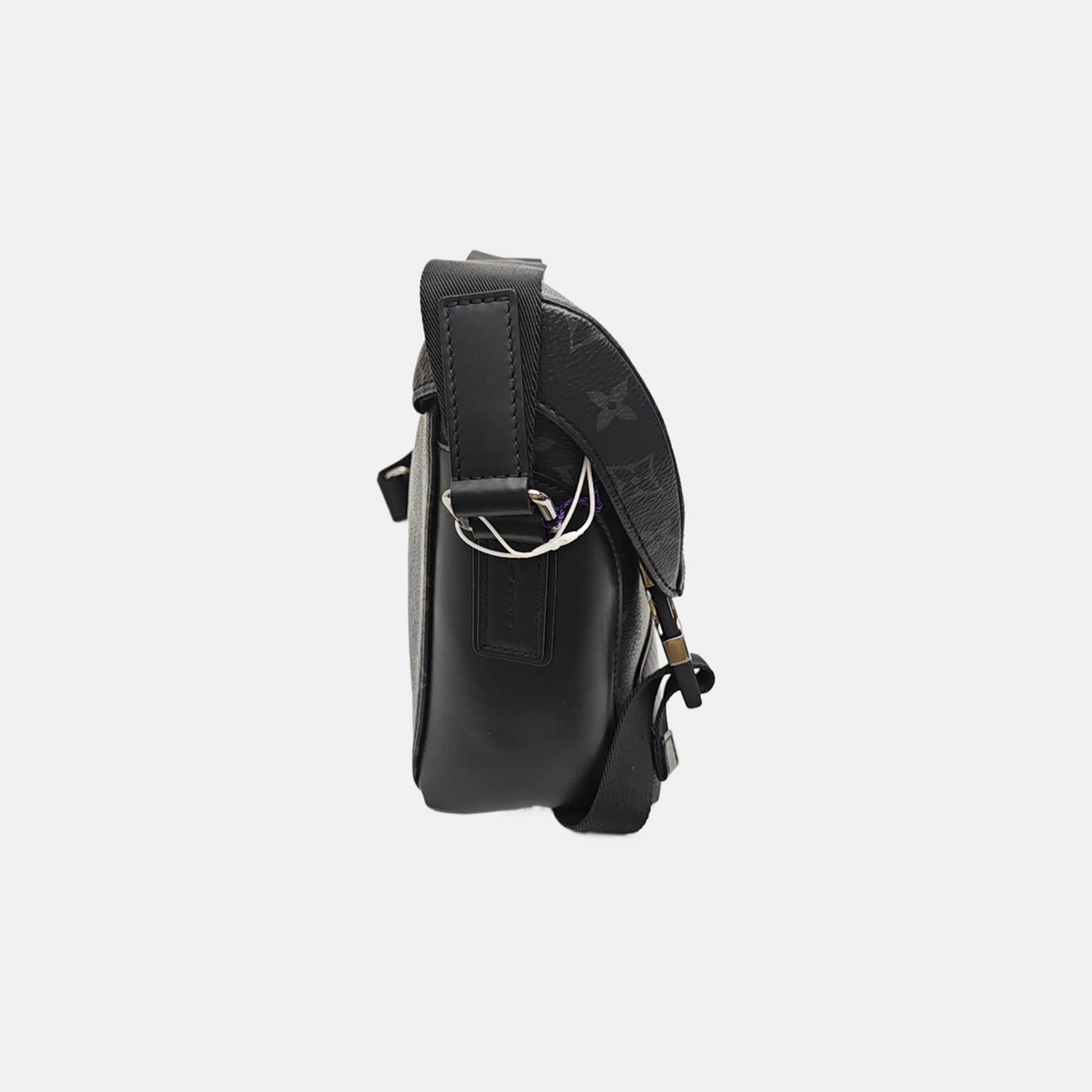 VOYAGER PM Monogram Coated Canvas Black