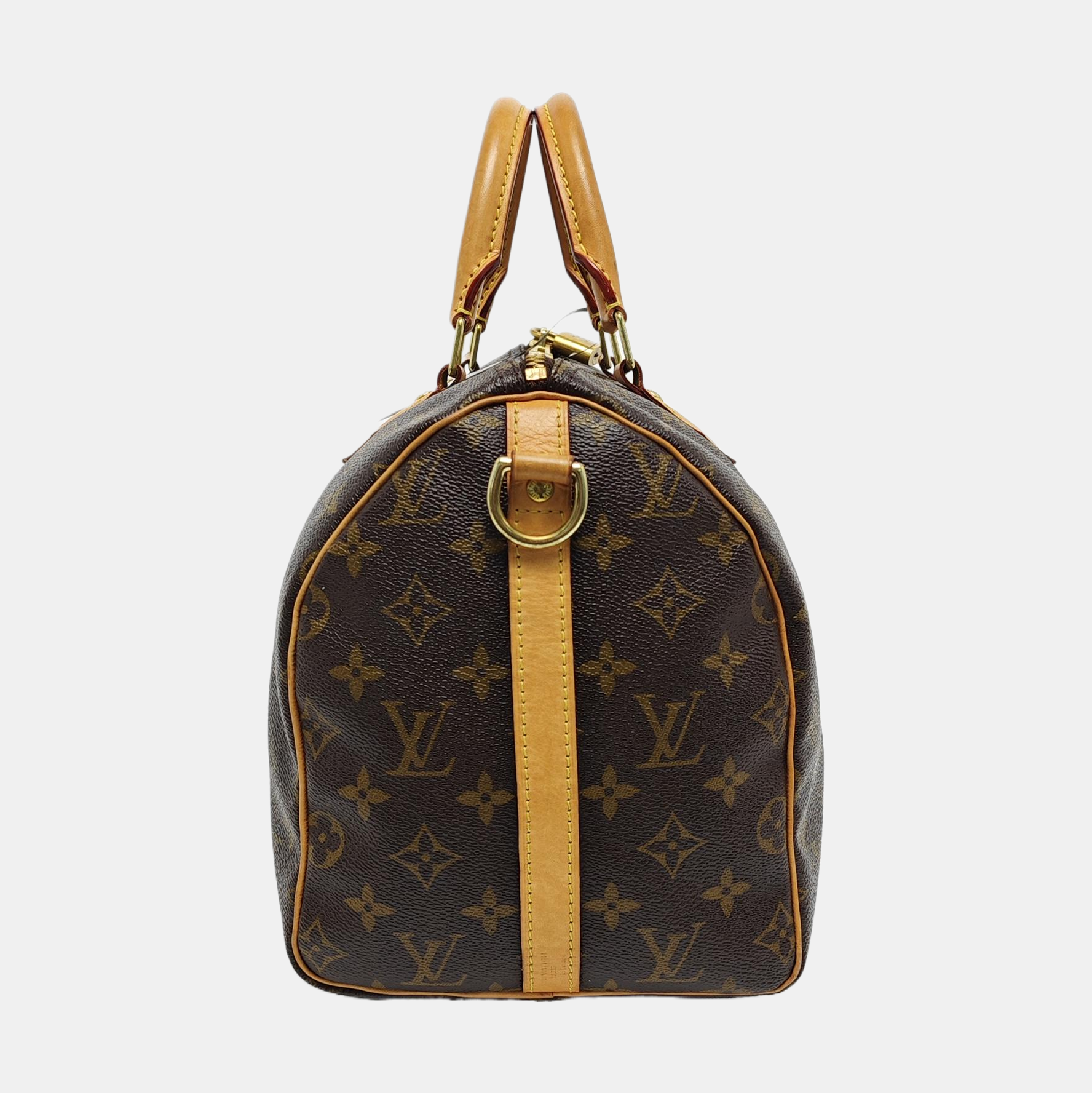 SPEEDY 30 Monogram Coated Canvas Brown