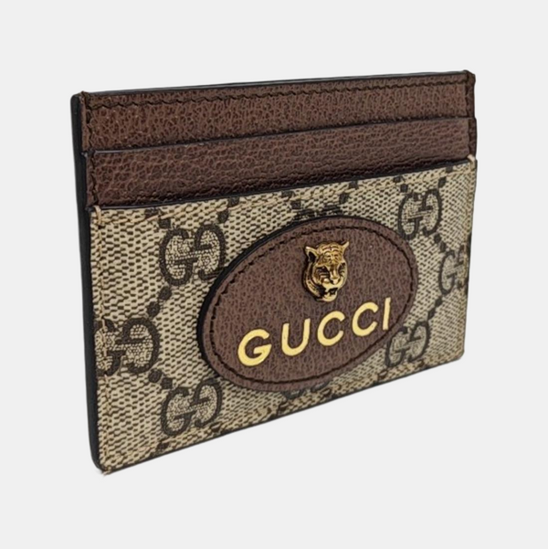 Neo Vintage Monogram Coated Canvas Brown Card Holder
