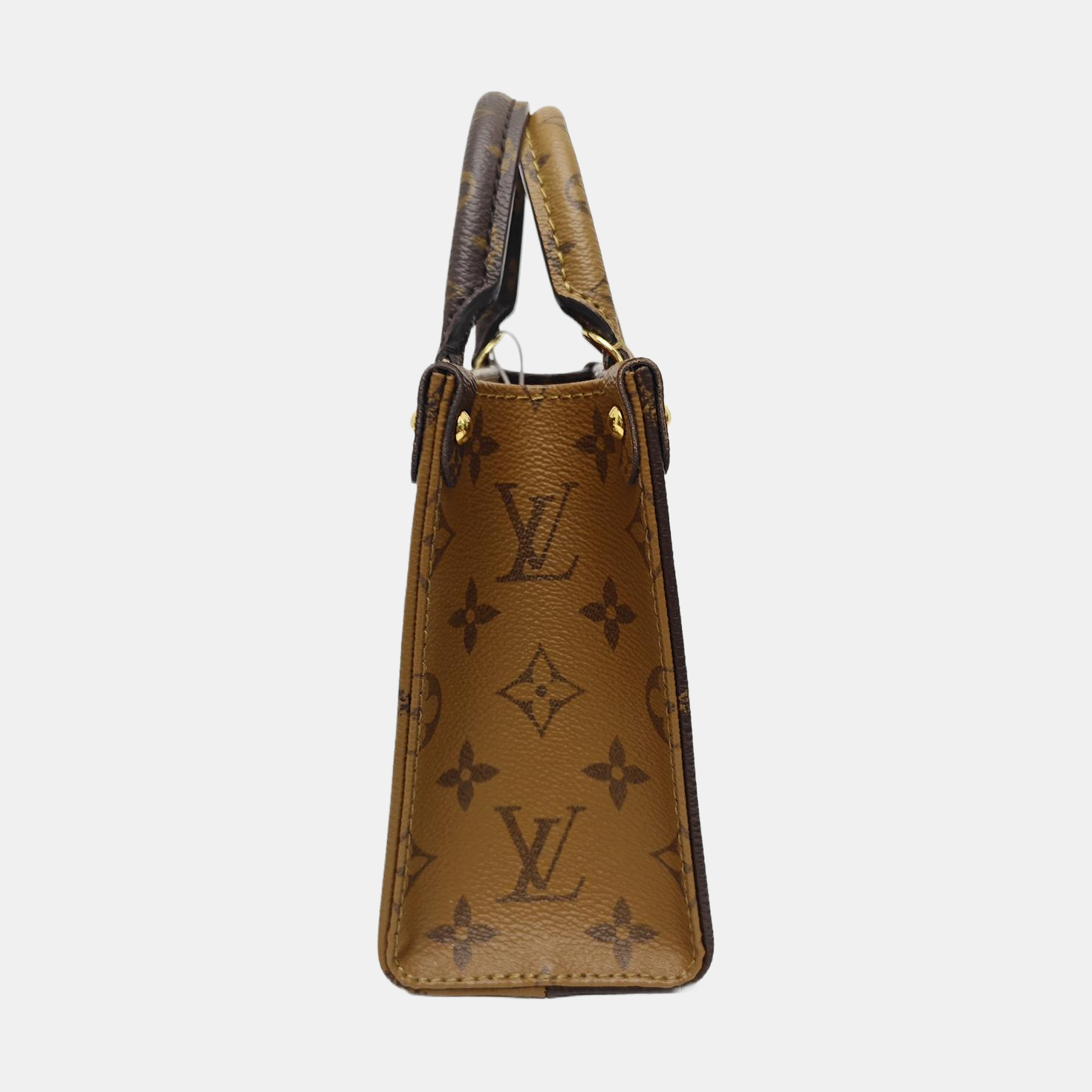 ONTHEGO BB Monogram Coated Canvas Brown