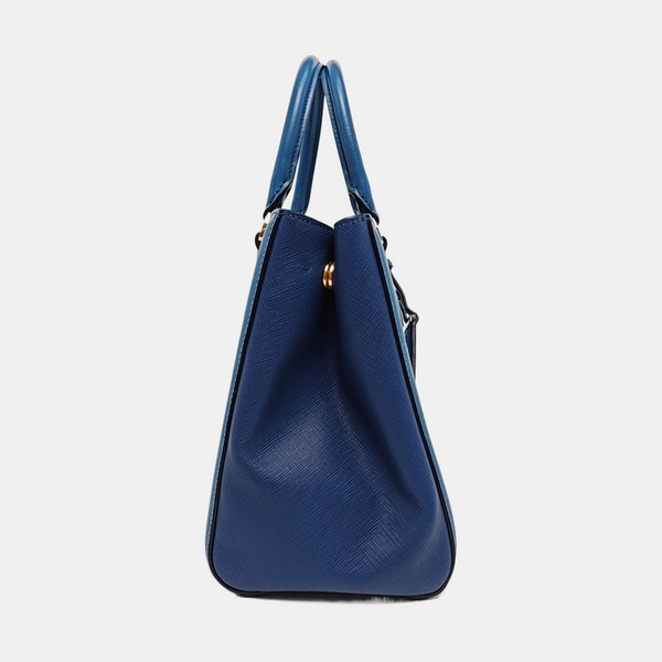 Parabole Saffiano Calfskin Blue