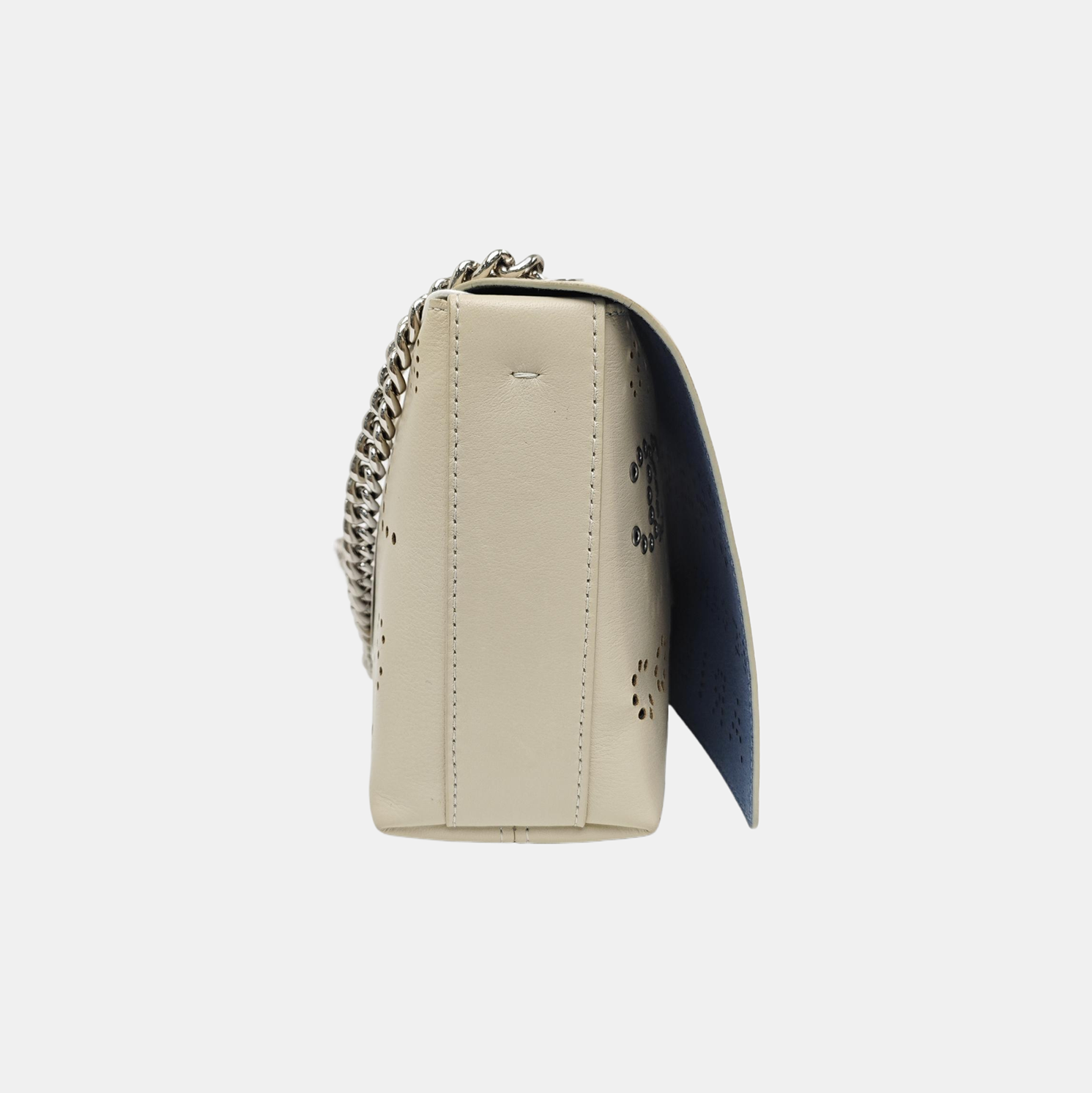 Calfskin Shoulder Bag White